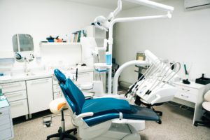 Dental equipment in dental clinic