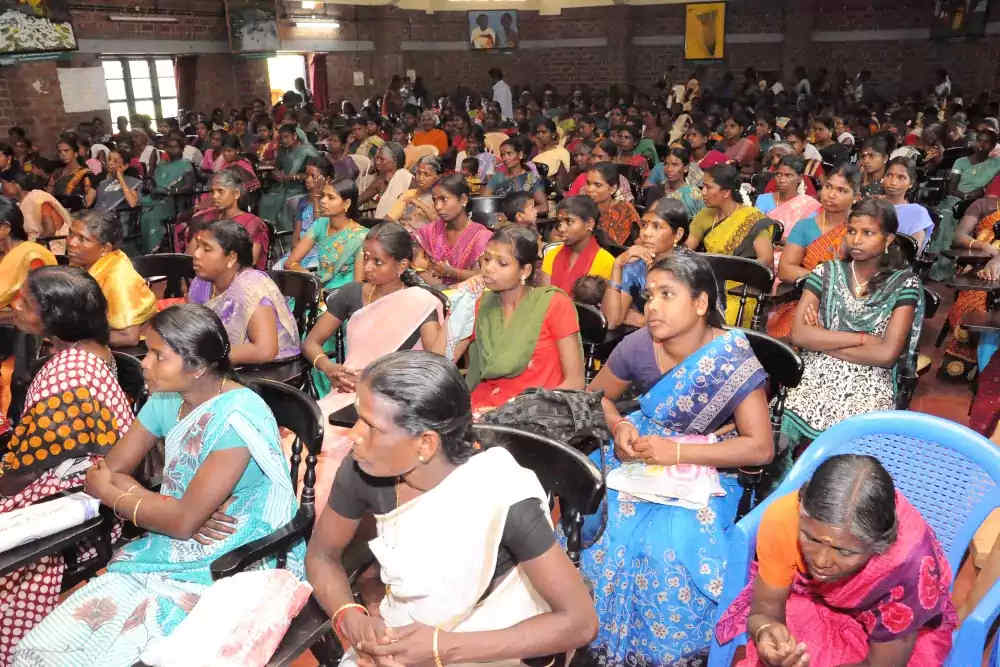 Women Self Help Group members at training programme BANNER