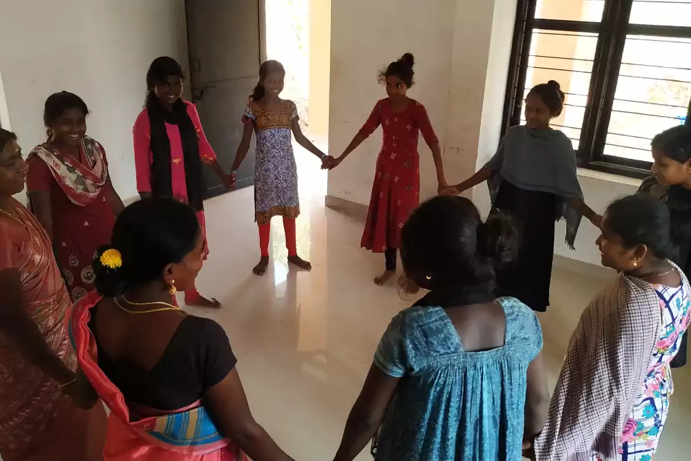 Group activity in an Adolescent Girls Group