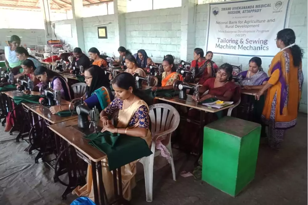 MEDP Sewing Machine Training